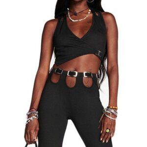 IAMGIA - Kyla Two Piece Pant Set in Black Size S